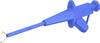 Stäubli SKPS-4 BL Sicherheits-Abgreifklemme Steckanschluss 4 mm CAT II 1000 V Blau