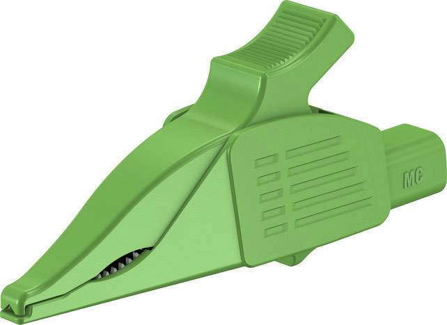 Stäubli XDK-1033 Abgriffklemme Buchse CAT III Grün