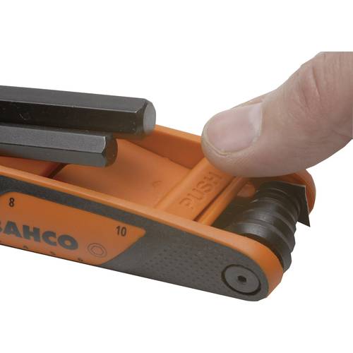 Bahco Winkelschraubendreher-Set 2.5 mm, 3 mm, 4 mm, 5 mm, 6 mm, 8 mm, 10 mm 9teilig