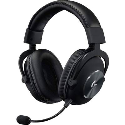 Logitech Gaming G Pro X Gaming  Over Ear Headset kabelgebunden 7.1 Surround Schwarz Mikrofon-Rauschunterdrückung, Noise 
