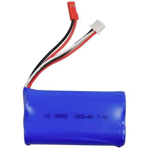 Amewi Modellbau-Akkupack (LiIon) 7.4 V 1500 mAh Zellen-Zahl: 2 BEC