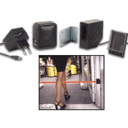 Velleman PEM7D PEM7D Funk-Alarmanlagen-Erweiterung Infrarot Lichtschranke