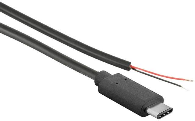 JOY-IT K-1473 Strom-Kabel Raspberry Pi, Arduino, Banana Pi, Cubieboard [1x USB-C? Stecker - 1
