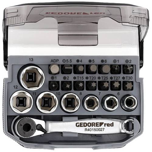 Gedore RED R49005023 Steckschlüssel-Bit-Einsatz 23teilig 3300026