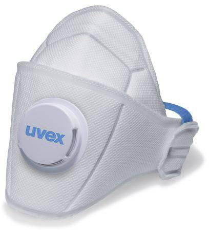 uvex silv-Air 5110 8765110 Feinstaubmaske mit Ventil FFP1 15 St.-0