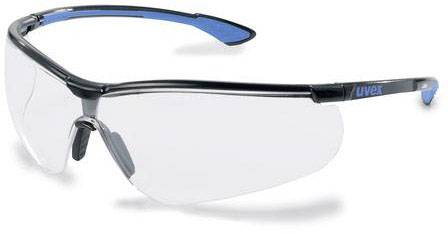 uvex sportstyle AR 9193.838, Kat.II, s/blau, farblose PC-Scheibe, supravision AR, 23g