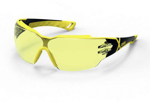 UVEX 9198285 Schutzbrille/Sicherheitsbrille Gelb - Schwarz (9198285)