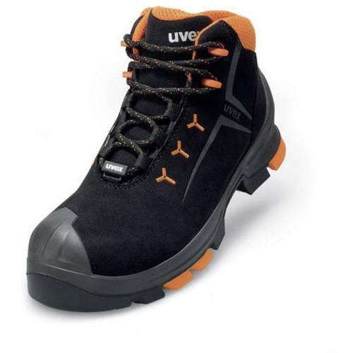 uvex 2 6509239 ESD Sicherheitsstiefel S3 Schuhgröße (EU): 39 Schwarz, Orange 1 Paar