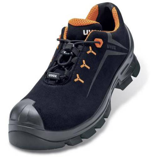uvex 2 MACSOLE® 6528244 ESD Sicherheitsschuh S3 Schuhgröße (EU): 44 Schwarz, Orange 1 Paar