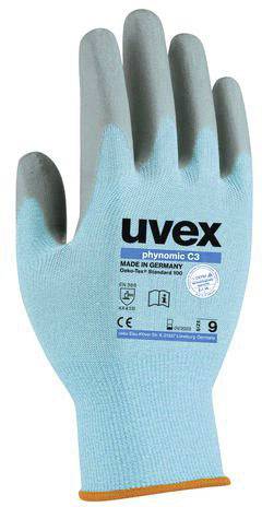 Uvex Phynomic Wet Plus Arbeitshandschuhe 09//L 1 Paar Profi-Schutzhandschuhe
