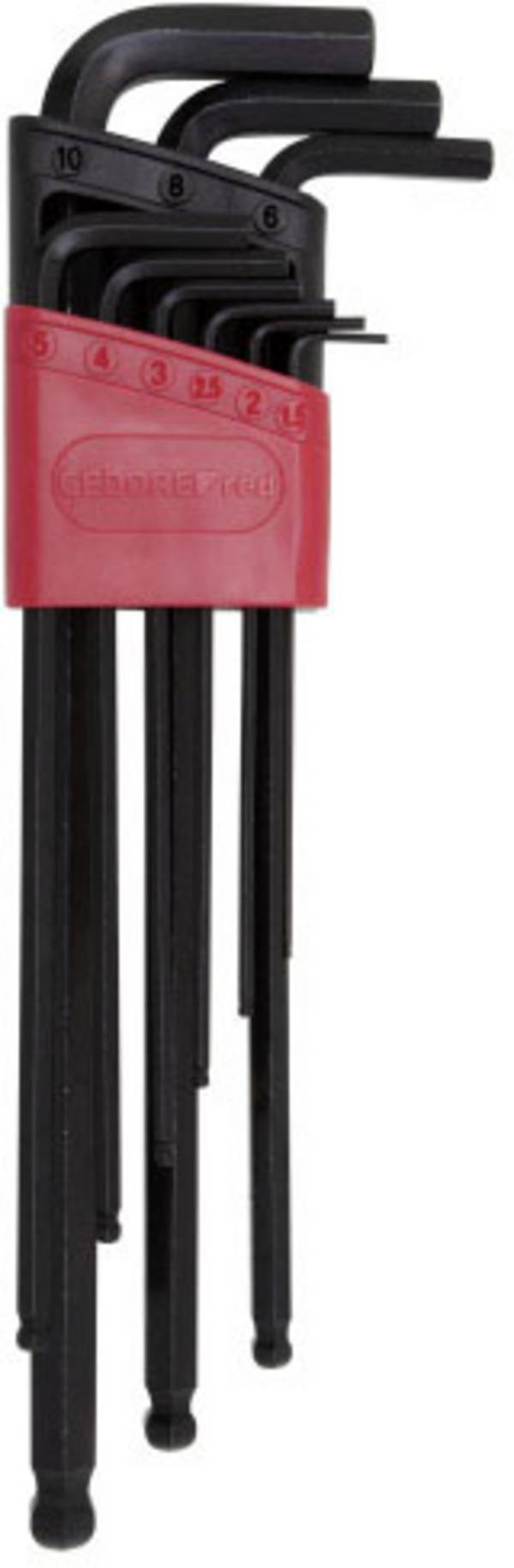 Gedore RED R36675009 Winkelschraubendreher-Set 1.5 mm, 2 mm, 2.5 mm, 3 mm, 4 mm, 5 mm, 6 mm, 8 mm, 10 mm 9teilig