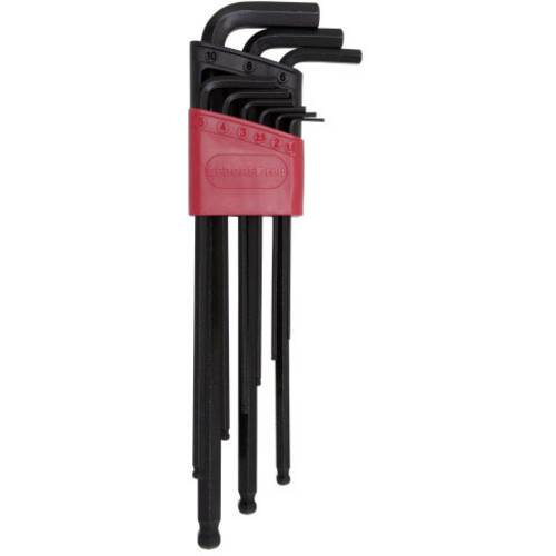 Thumbnail - Gedore RED R36675009 Winkelschraubendreher-Set 1.5 mm, 2 mm, 2.5 mm, 3 mm, 4 mm, 5 mm, 6 mm, 8 mm, 10 mm 9teilig