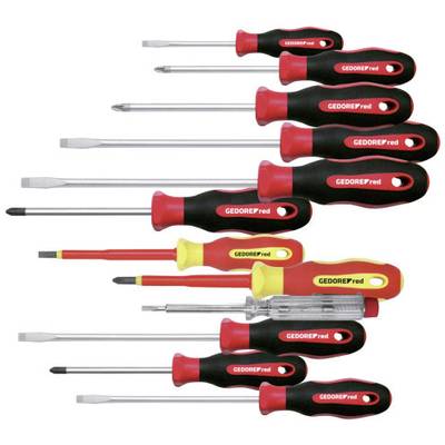 Gedore RED R38002012 Schraubendreher-Set 12teilig
