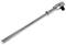 Ein silberner Drehmomentschlüssel mit einem langen, gerändelten Griff. Das Werkzeug wird zum präzisen Anziehen von Schrauben verwendet.