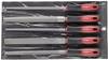 Gedore RED 3301597 Feilensatz 3-kant + 4-kant + flach + rund + halbrund 5-teilig Länge 310 mm 1 St.