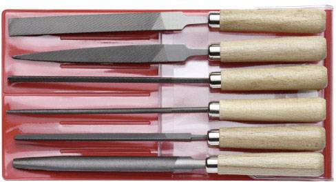 Gedore RED 3301596 Key File Set 6 Pieces 177 mm