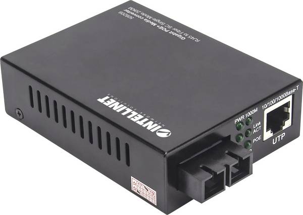 Intellinet 508209  Medienkonverter 1000 MBit/s