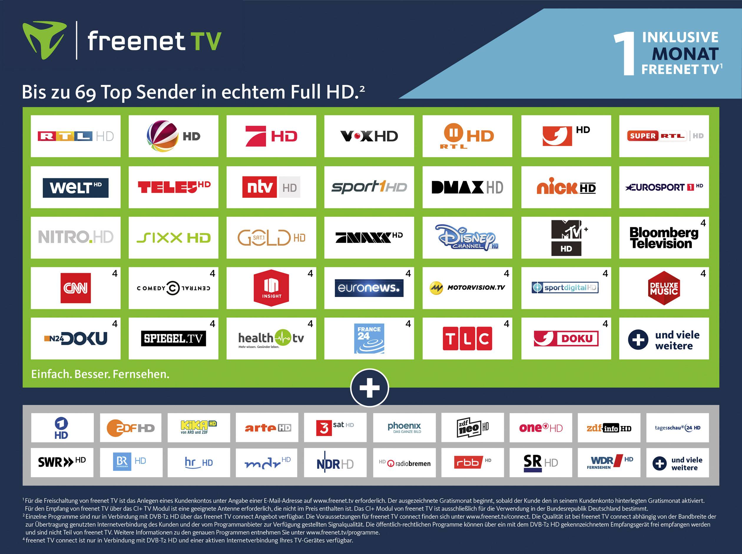 freenet TV CI+ Modul 1 Mon. DVB-T2-3