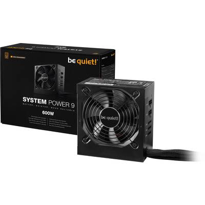 BeQuiet System Power 9 CM PC Netzteil 600 W ATX 80PLUS® Bronze