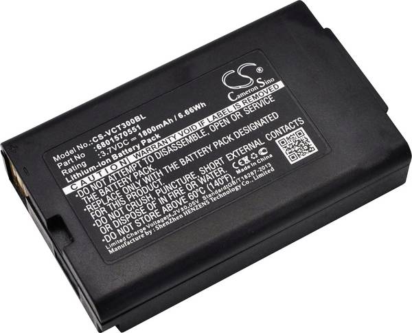 CS Cameron Sino POS-Terminal-Akku ersetzt Original-Akku (Original) 6801570551, B30 Vectron 3.7 V 1800 mAh