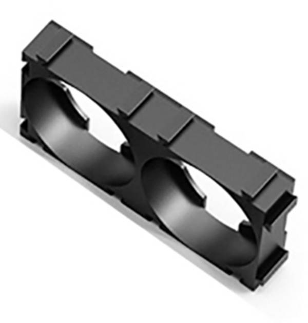 Litech Power BH02 Batteriehalter 2x 18650 (L x B x H) 40.5 x 20.25 x 8.85 mm