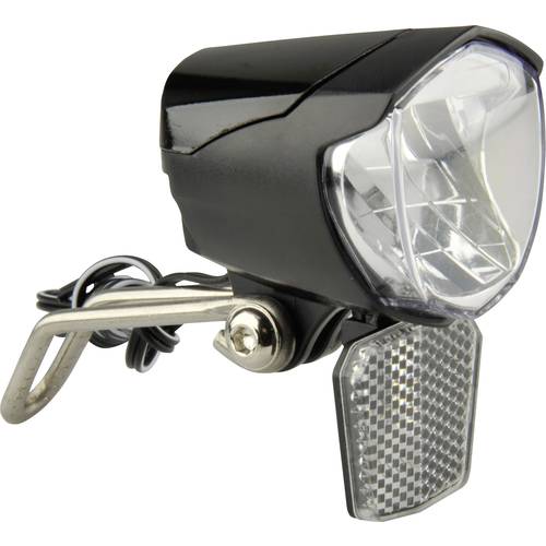 FISCHER FAHRRAD Fahrrad-Scheinwerfer 85355 LED dynamobetrieben Schwarz