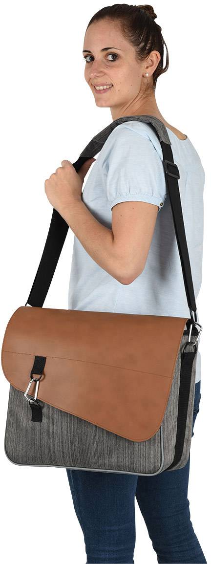 FISCHER Fahrrad-Gepäckträgertasche Business, hellbraun