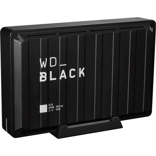 WD Black D10 Game Drive 8 TB Externe Festplatte 8.9 cm (3.5 Zoll) USB-A (USB 3.2 Gen 1) Schwarz WDBA3P0080HBK-EESN