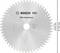 Kreissägeblatt, silbern, mit Aufschrift 'PRO Aluminum'. Durchmesser 165 mm, Bohrung 20 mm. Herstellername und technische Details sichtbar.