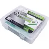 Quadrios 1811P029 Metallschicht-Widerstand Sortiment axial bedrahtet 0207 0.5 W 1 % 1000 Teile Box