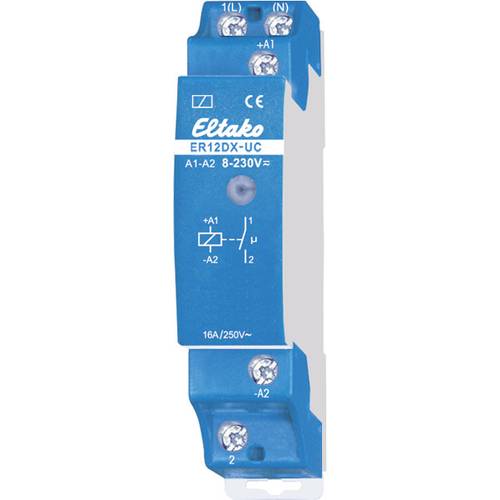 Thumbnail - Eltako ER12DX-UC Schaltrelais Nennspannung: 230 V Schaltstrom (max.): 16 A 1 Schließer 1 St.