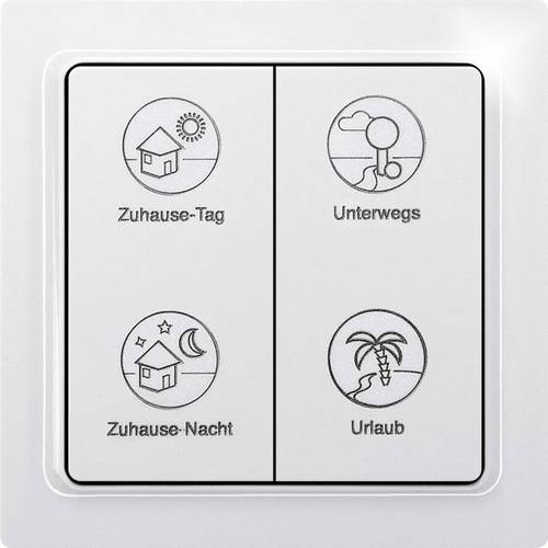 F4PT-wg Eltako Funk Sender 4-Kanal Aufputz Reichweite max. (im Freifeld) 30 m