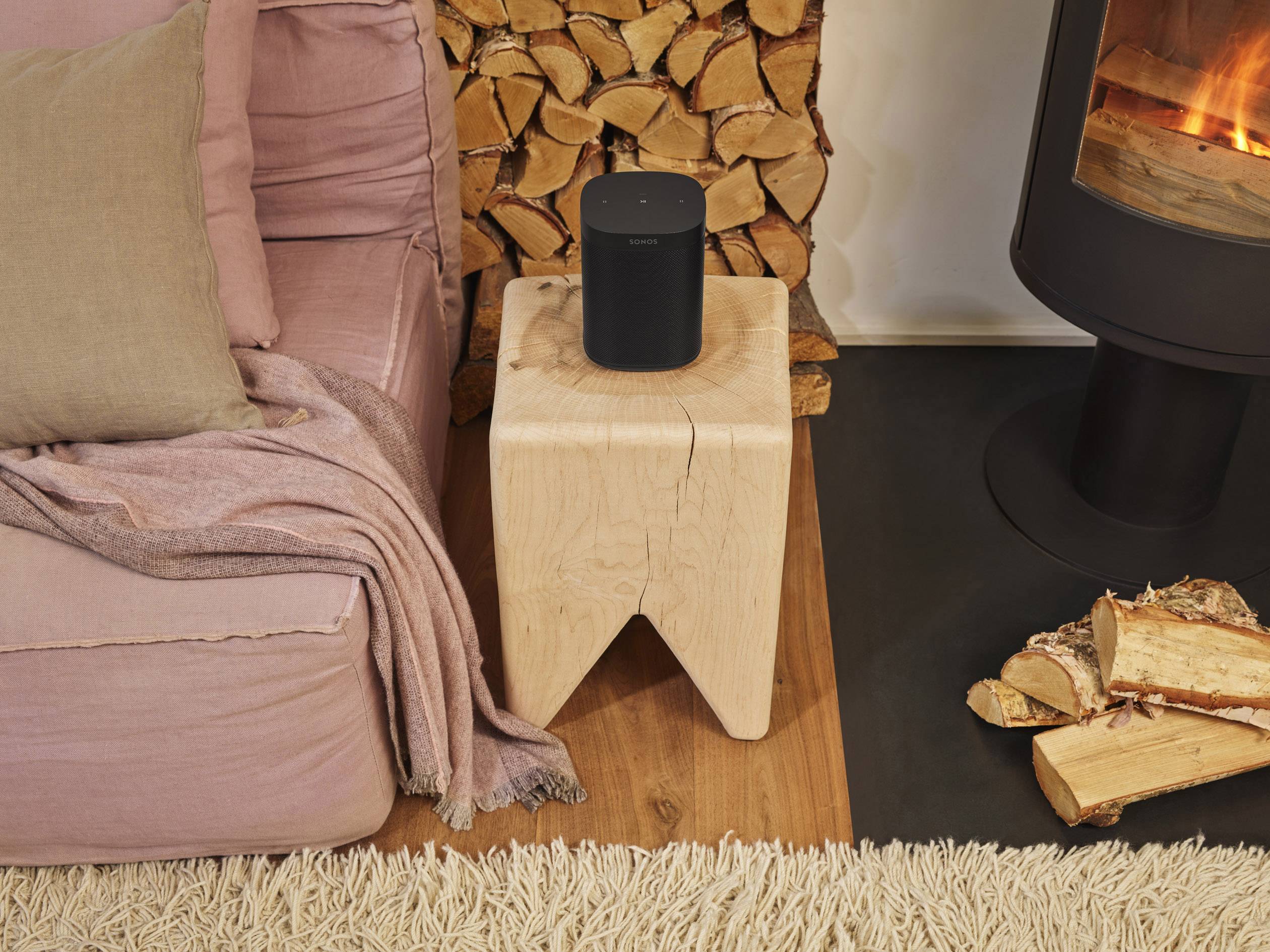 Sonos One SL - Lautsprecher - kabellos - Ethernet, Fast Ethernet, Wi-Fi - App-gesteuert - zweiweg-1