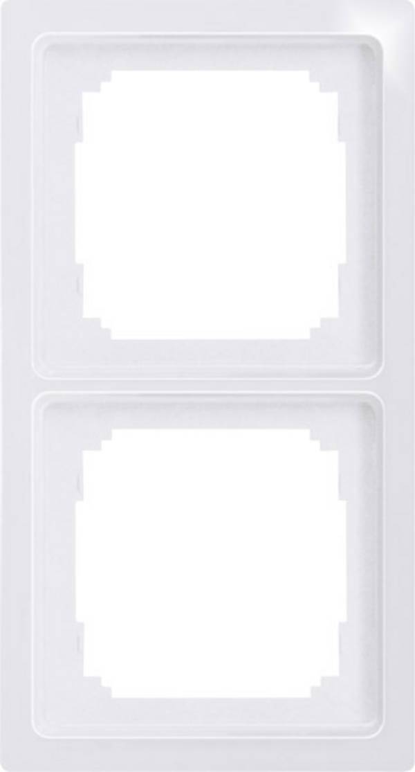 Eltako Universalrahmen 2-fach R2UE55-wg