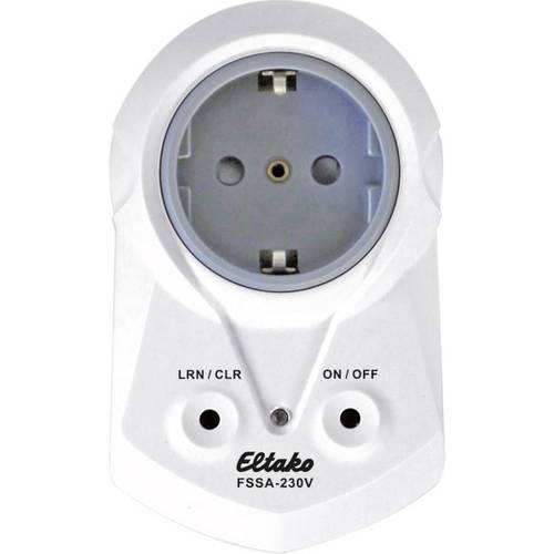 Thumbnail - FSSA-230V Eltako Funk Steckdose Zwischenstecker Schaltleistung (max.) 2000 W Reichweite max. (im Freifeld) 30 m