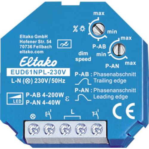 Eltako 61100832 Universal-Dimmer Blau
