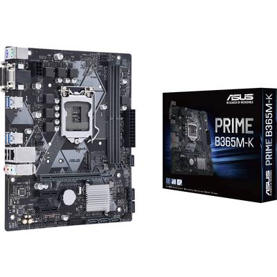 Asus PRIME B365M-K Mainboard Sockel (PC) Intel® 1151v2 Formfaktor (Details) Micro-ATX Mainboard-Chipsatz Intel® B365