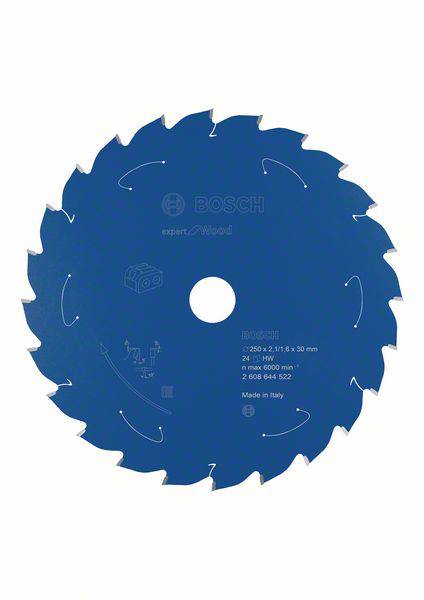 Bosch Accessories Expert for Wood 2608644522 Kreissägeblatt 250 x 30 mm Zähneanzahl: 24 1 St.
