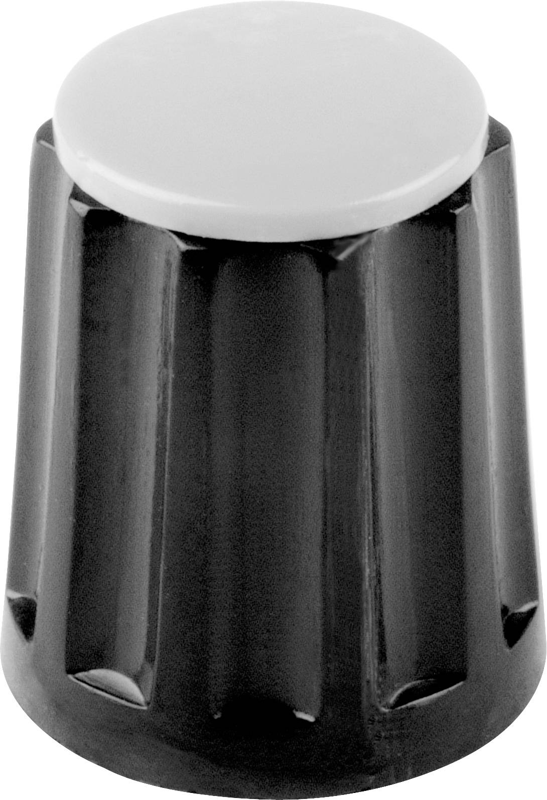 MENTOR 330.3 Drehknopf Schwarz (Ø x H) 11.8 mm x 13 mm 1 St.