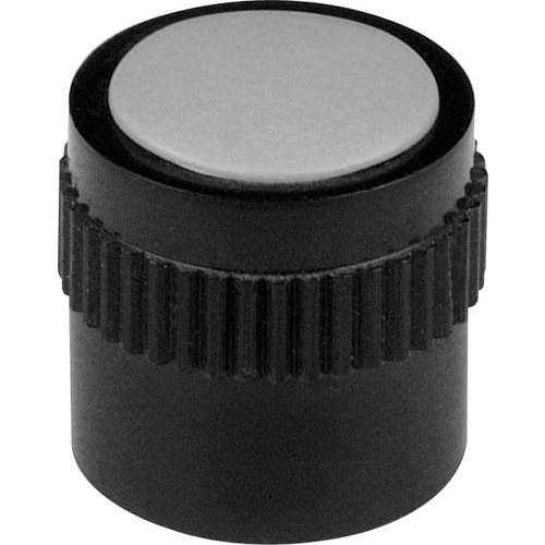 Mentor 4134.603 4134.603 Drehknopf mit Knopfmarkierung Schwarz (Ø x H) 35.7 mm x 18 mm 1 St.