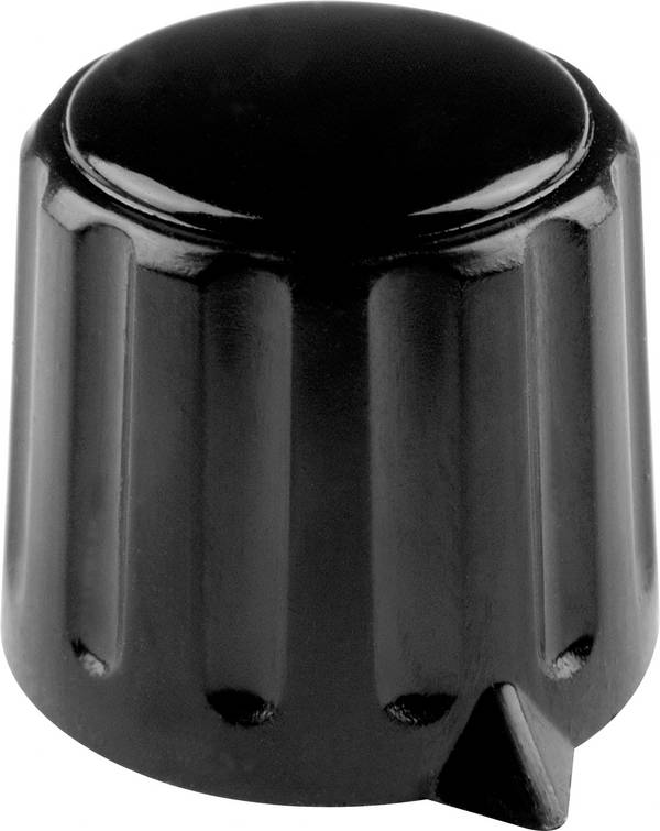 Mentor 4311.6133 4311.6133 Drehknopf mit Zeiger Schwarz (Ø x H) 20 mm x 17 mm 1 St.