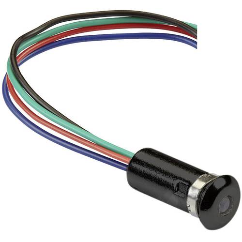 Mentor 2660.8301 LED-Signalleuchte RGB Linse 3 mm 2 V, 3.5 V, 3.5 V 20 mA, 20 mA, 20 mA