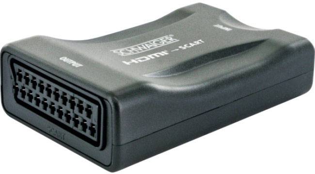 SCHWAIGER HDMI Scart-Konverter HDMI-Buchse > SCART-Buchse
