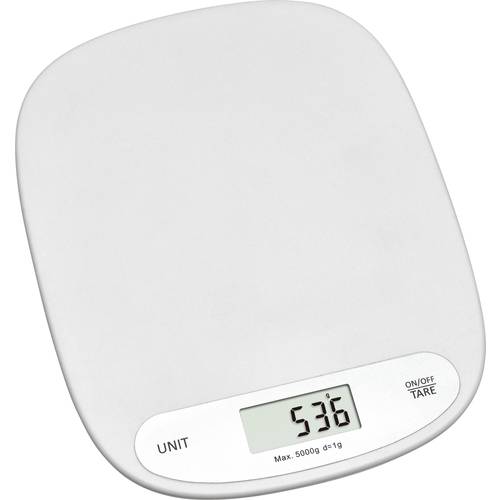 TFA Dostmann 50.2003.02 Küchenwaage digital mit Wandbefestigung Wägebereich (max.)=5000 g Weiß 155 x 200 x 15