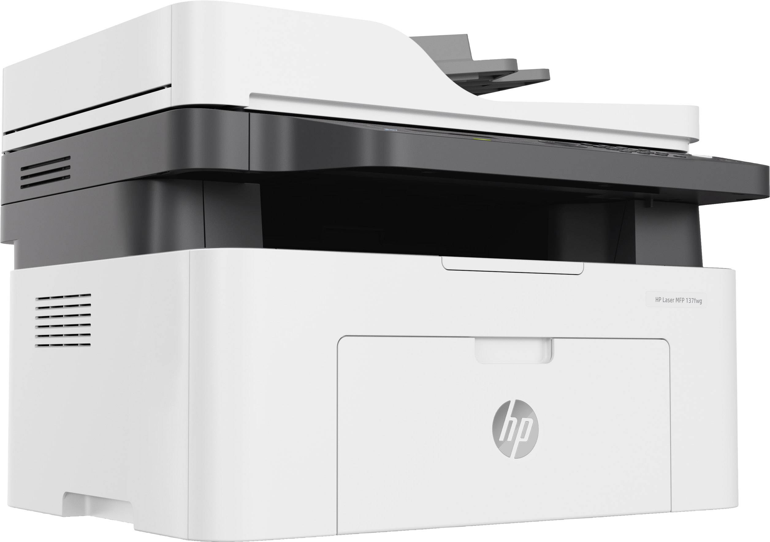 HP Laser MFP 137fwg Multifunktionsdrucker Laser Schwarz-Weiß A4 Drucker, Scanner, Kopierer, Fax LAN, WLAN, ADF-4