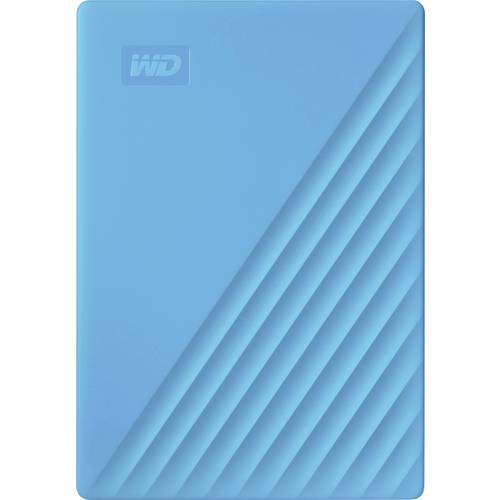 WD My Passport 2 TB Externe Festplatte 6.35 cm (2.5 Zoll) USB-A (USB 3.2 Gen 1) Blau WDBYVG0020BBL-WESN