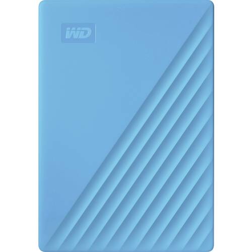 WD My Passport 4 TB Externe Festplatte 6.35 cm (2.5 Zoll) USB-A (USB 3.2 Gen 1) Blau WDBPKJ0040BBL-WESN