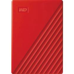 Externý pevný disk 6,35 cm (2,5") WD My Passport, 4 TB, USB 3.2 Gen 1 (USB 3.0), červená