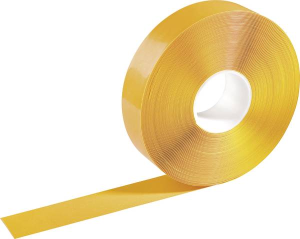 Durable 172504 Bodenmarkierungsband DURALINE STRONG 1.2 mm Gelb 1 St. (L x B) 30 m x 50 mm