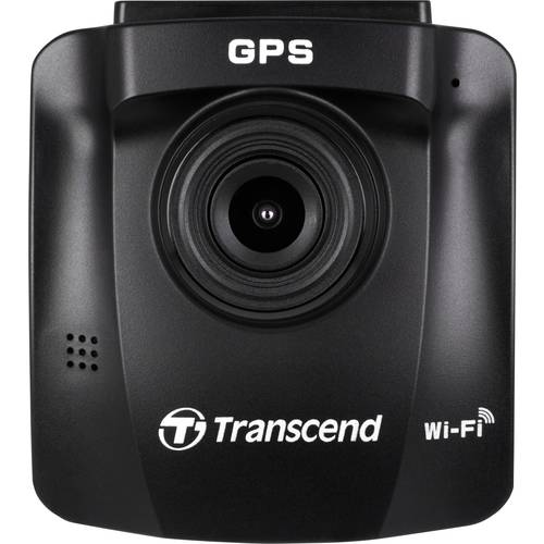 Transcend DrivePro 230Q Dashcam mit GPS Blickwinkel horizontal max.=130 ° 12 V Akku, Fahrspurassistent, WLAN, Auffahrwar...